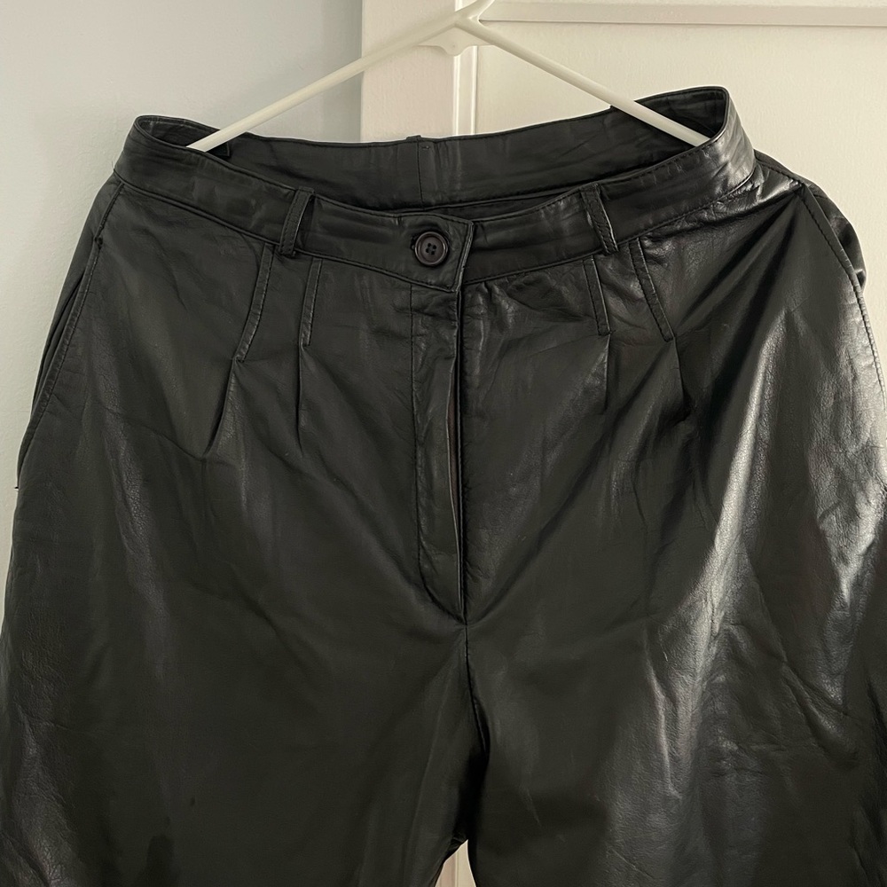 Leather pants